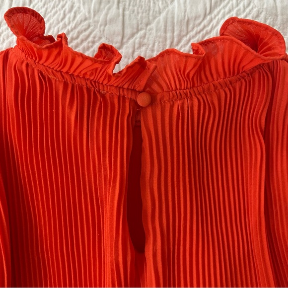 TCEC Pleated Ruffle Top - Picture 7 of 7